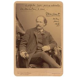 Jules Massenet Signed Photograph