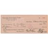 Image 1 : Sig Romberg Signed Check and Signature