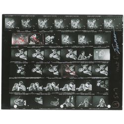 Fleetwood Mac Contact Sheet Photograph