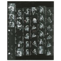 Fleetwood Mac Contact Sheet Photograph