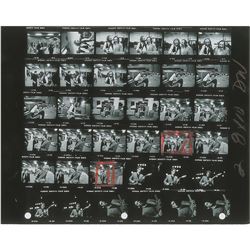 Fleetwood Mac Contact Sheet Photograph