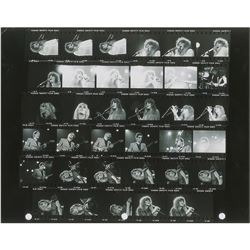 Fleetwood Mac Contact Sheet Photograph