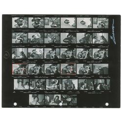 Fleetwood Mac Contact Sheet Photograph