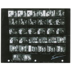 Fleetwood Mac Contact Sheet Photograph