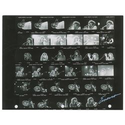 Fleetwood Mac Contact Sheet Photograph