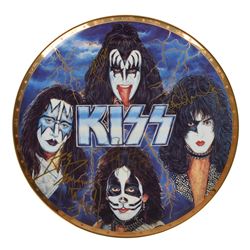 KISS Signed Plate