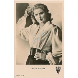 Ingrid Bergman Signed Photograph