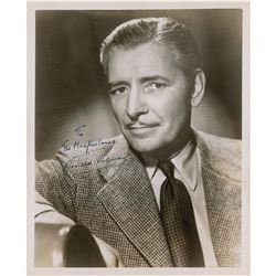 Ronald Colman Signed Photograph