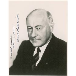 Cecil B. deMille Signed Photograph