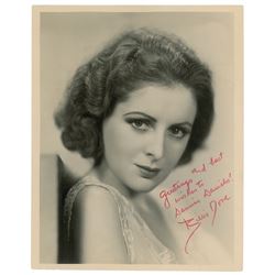 Billie Dove Signed Photograph