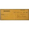 Image 2 : Clark Gable Signed Check