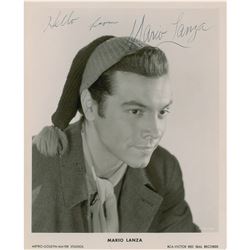 Mario Lanza Signed Photograph