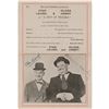 Image 1 : Laurel and Hardy Signed Handbill