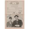 Image 1 : Laurel and Hardy Signed Handbill