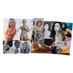 Sophia Loren and Brigitte Bardot Signed Photographs