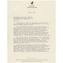 Mary Tyler Moore Typed Letter Signed