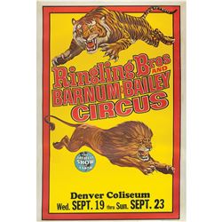 Ringling Bros. and Barnum & Bailey Circus Poster