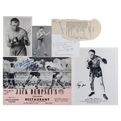 Boxing Signed Group Lot