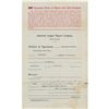 Image 2 : Clark Griffith Signed Contract