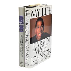 Magic Johnson Signed Books
