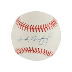 Sandy Koufax Signed Baseball