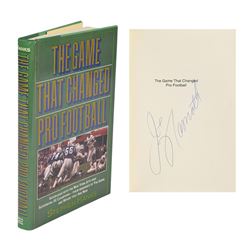 Joe Namath Signed Book