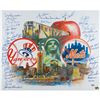 Image 1 : NY Mets and Yankees Signed Print