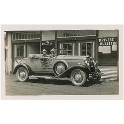 Barney Oldfield Signed Photograph