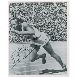 Jesse Owens Signed Photograph