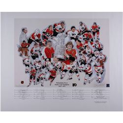 Philadelphia Flyers: 1975 Signed Print