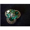 Image 1 : Large Judy Lee Rhinestone Brooch #1278737