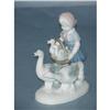 Image 1 : Porcelain Goose Girl SKU 5626 #1279322