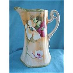 Nippon Hand Painted Floral Chocolate Pot #1279394