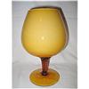 Image 1 : Italian Cased Glass Hand Blown Compote #1279426