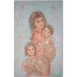 Lotte & Her Children  signed & numbered #1286415