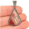 Image 1 : STERLING SILVER Estate CRAZY LACE AGATE Pendant#1286447