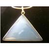 Image 1 : STERLING SILVER Estate ART DECO CHALCEDONY #1286461