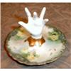 Image 1 : LIMOGES Ring HOLDER Gold HAND, HP Antique T&V #1287003