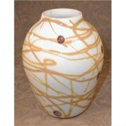 DEMAINE Studio CANADA Modern ART Glass VASE #1287039