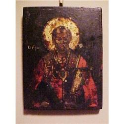 Antique Greek Orthodox Icon #1287115