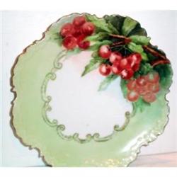 Hand Painted Cherry Rosenthal Plate #1287123