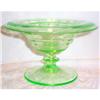 Image 1 : Green Party Line Depression Glass Mayonnaise #1287190