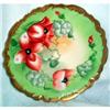 Image 1 : Hand Painted Limoges Poppy Plate #1287227