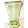 Image 1 : Four Green Bowknot Depression Glass Tumblers #1287237