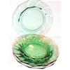 Image 1 : Four Moongleam Heisey Twist Plates #1287327