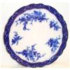 Image 1 : Flow Blue Touraine Decorated Dinner Plate #1287331