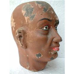 COLLECTAB TERRACOTTA FACE . PAINTED #1306081