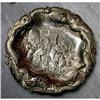 Image 1 : JAPANESE ETCHED METALWORK DRAGON PLATE #1306120