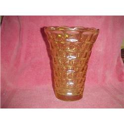 Topaz-Colored Possibly Fostoria Vase #1306296