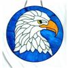 Image 1 :  MAJESTIC Bald Eagle Window  Painting #1306521